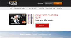 Desktop Screenshot of cashpassport.co.nz